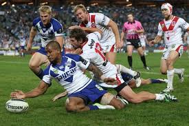 The bulldogs and dragons share the honours evenly over their ten most recent clashes, recording check our live streaming calendar to see where to watch the canterbury bulldogs vs st george. Ben Barba Photos Photos Bulldogs V Dragons Canterbury Bulldogs Bulldog Rugby League
