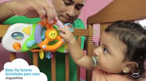 Utilizando juego jenga juguettos, los peques evolucionan motricidad fina. Bebe Vip Volante Act Para Cuna Juguettos Youtube