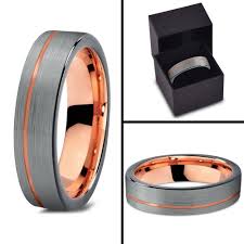 Robot Check Wedding Ring Bands Tungsten Wedding Bands Wedding Bands