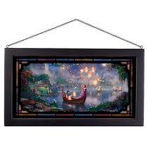 Thomas kinkade studios captures the timeless magic of classic disney stories and their captivating characters through the style of narrative panoramas. Thomas Kinkade Disney Painting Wayfair