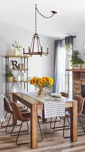 Rustic bryant solid wood dining bench solid kitchen seat table, brown. Better Homes Gardens Bryant Dining Table Rustic Walmart Com Diy Dining Room Table Rustic Dining Room Living Room Makeover