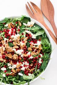 Wintersalat Mit Granatapfelkerne Wintersalat Granatapfelkerne Leckere Salate