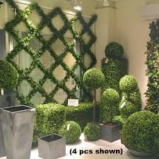 Once the roots have sprouted you can then plant it and grow a whole new plant.this is such a cost effective. Outdoor Artificial Boxwood Espalier Panel 42 Square Trellis Boxwood Garden Garden Trellis Small Garden Design