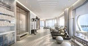 An Inside Look At The Bristol Palm Beach Gym Room At Home Luxury Gym Luxury Condo