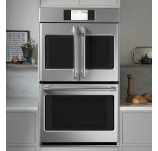 Vedo1302wh 30 electric double wall oven with 2x 4.7 cu. Ctd90fp2ns1 Cafe 30 Professional Series Double French Door Electric Wall Oven With True Convection And Full