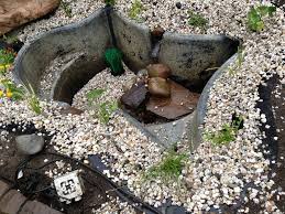 Teich Anlegen Teich Aufbauen Einbauen Eines Gfk Fertigteich Anleitung Teichbecken Setzen Tutorial Fertigteich Und Tei In 2020 Raised Pond Outdoor Outdoor Decor