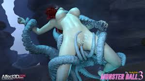 Anna submits to tentacle sex in Monster Ball 3! - Affect3D.com