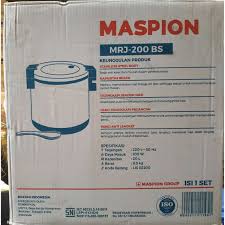 Jangan lupa untuk share dan berbagi kepada seluruh teman, sahabat, saudara hingga kerabat untuk memberitahukan lowongan. Terlaris Magic Jar Maspion Mrj 200 Bs Mrj200 Bs 200bs Pemanas Nasi Com Wonder Terbaru Agustus 2021 Harga Murah Kualitas Terjamin Blibli