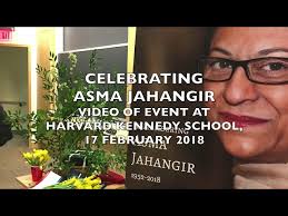 Full video: Celebrating Asma Jahangir @Harvard, 17 Feb 2018
