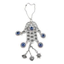 Egypt, greece, and many other countries have their own ways of viewing/practicing this type of magic. Hamsa Hand Car Charm Auto Mirror Rear View Good Luck Amulet Nazareth Store Evil Eye Charms