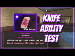 I just made some scripts for kat after snooping around with explorer and remote spy. Token In Kat Knife Ability Test Roblox Youtube