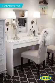 I was at ikea today looking & searching for the malm dressing table i wanted it in black but apparently they are no longer selling this in black and is now. Malm White Dressing Table Popular Stylish Ikea In 2021 Ikea Home Tour Malm Dressing Table Ikea Home
