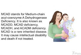 Image result for MCAD Deficiency