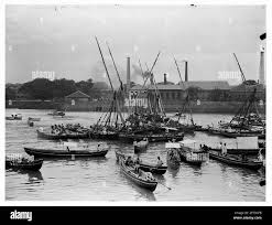 Bombay dockyard Black and White Stock ...