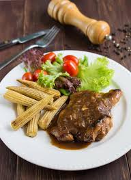 Resepi chicken chop black paper sos: Chicken Chop With Black Pepper Sauce Wok Skillet