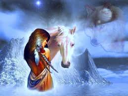 Wolf Woman Indianer Nordamerikas Indianer Nordamerika