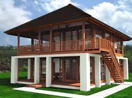Desain rumah kayu minimalis dikampung, rumah kayu kali ini berukuran 6x10m, yang mana pada desain rumah kayu ini terdiri dari 2 lantai. 11 Tren Rumah Kayu Minimalis Modern Terbaik Untuk Hunian Idaman Anda Dirumah Kita