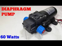Review of my new PRESSURE WATER PUMP , powerful MICRO DIAPHRAGM PUMP .