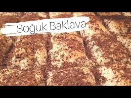 Normalde de sütlü tatlı severim. Soguk Baklava Tarifi Youtube
