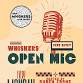 Monday Open Mic hosted by Ruben Carne — Whiskers event image