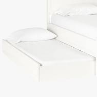 I wasn't able to locate instructions for you, for the pottery barn madison toddler bed, but here is the website of pottery barn products. Twin Trundle Bed Pottery Barn Teen