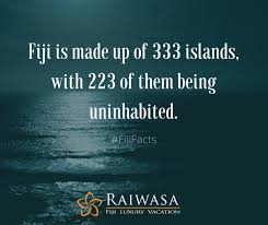 Fijifactsfriday Fiji Is Made Up Of 333 Islands With 223 Of Them Being Uninhabited Fiji Island Luxury Vacation