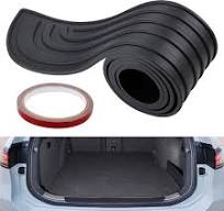 Stoßstangenschutz Gummi 90x7cm - Selbstklebend Für Kofferraum, SUVs, Autos  (Schwarz)