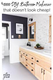 Pictures of tile colors and decor ideas. 1000 Diy Bathroom Makeover That Doesn T Look Cheap Noting Grace