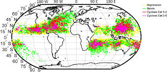 The tropical storm warning has been discontinued for all of long island and the coast of new england west of watch hill, rhode island. Distribution Map Of Gps Ro Co Located With Storms Of Different Download Scientific Diagram