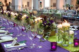 Wedding tent layout options for rectangular tents: The Glam Factor Of Long Reception Tables