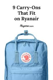 If You Ve Ever Flown Ryanair Easyjet Or Any Other Budget Airlines You Know That Size Really M Carry On Bag Size Best Carry On Luggage Small Carry On Luggage