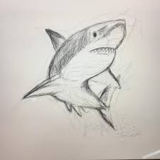 Art Hyser On Instagram Reto Abril Dia 15 Dibujo Dibujos Boceto Bocetos Draw Drawing Drawings Shark Art Shark Drawing Art Drawings Sketches Simple