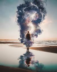 Power cosmic of silver surfer or the powers of blue marvel negative energy. Fantasy Magical And Beauty Image 6195684 On Favim Com