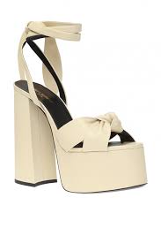 Paige Platform Sandals Saint Laurent Vitkac Norway