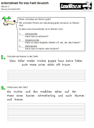 Wo spricht man heute deutsch? Ubungen Deutsch Klasse 2 Kostenlos Zum Download Lernwolf De