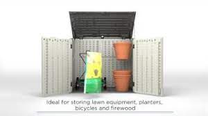 Maybe you would like to learn more about one of these? Bms2500 Suncast Horizontal Storage Shed Youtube