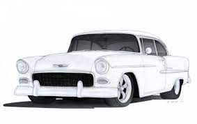 1955 chevy bel air vector. 1955 Chevrolet Bel Air Drawing By Vertualissimo On Deviantart 1955 Chevrolet Chevrolet Bel Air Cool Car Drawings