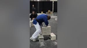 Concrete Breaking Black Belt Challenge at IMAF