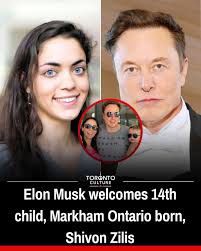 Elon Musk's daughter speaks out about his new baby