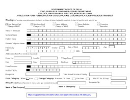 Delhi ration card status and download online. Calameo Delhi Ration Card Application Form