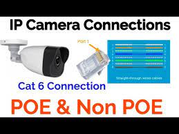 You can use passive poe splitter and poe injector and the wire length can be 130 feet (40 meter). Ip Camera Connection Poe Non Poe Switch Youtube