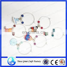 Buy christmas wine glass charms and get the best deals at the lowest prices on ebay! 6 Personalised Silver Reindeer Christmas Wine Glass Charms Xmas Party Free P P Greeting Cards Party Supply Party Tableware Serveware