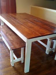 This isn't difficult to build; Rustic Table Diy Kitchen Table Diy Farmhouse Table Furniture Diy
