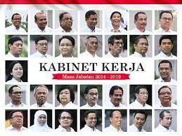 Setelah diumumkan, menteri kabinet baru jokowi ini akan dilantik di istana negara dengan jadwal direncanakan pukul 10.30 wib. War Ping History Kabinet Kerja Jokowi Dari Tahun Ke Tahun