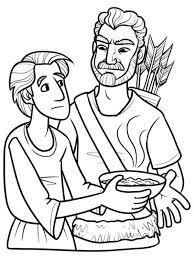 February 26, 2021 coloring4freebible coloring sheets, other. Jacob And Esau Coloring Pages