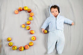 Adorable One Month Old Baby Girl In Pink Dress Lies On A Soft Blanket Stock Photo Image Of Lying Lifestyle 163421838