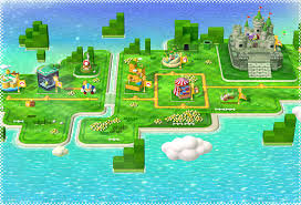 There is this box you can jump on i think its next to a phirrnna plant. World 1 Super Mario 3d World Super Mario Wiki The Mario Encyclopedia