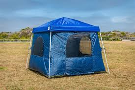 It provides solid shade for just about any outdoor event, including weddings, picnics, birthday parties and much more. This Original Tent Design Is Designed For 10x10 Slant Leg Canopies And Features 8 5 Feet Of Head Room Able To Stand Up Walk Arou Tent Tent Camping Small Tent