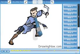 The last airbender characters with the wikihow drawing avatar: How To Draw Avatar The Last Airbender Characters With Aang Zuko Toph Sokka And Katara Drawing Cartoons Lessons Tutorials For Kids Children