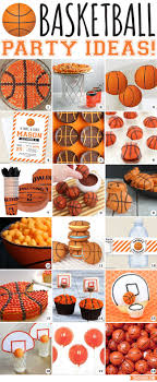 Sports themed birthday party basketball birthday parties sports party basketball party themes nba basketball sports snacks basketball decorations basketball tickets are you planning a basketball party? Slam Dunk Basketball Party Ideas Chickabug Basketball Birthday Parties Basketball Party Basketball Theme Party